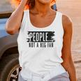 People Not A Big Enthusiast Introvert Sarcasm Quote Unisex Tank Top