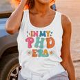 In My Phd Era Groovy Phd Graduation Future Doctor Unisex Tank Top