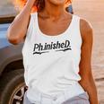 Phd Phinished Shirt Doctorate Graduation Students Unisex Tank Top
