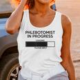 Phlebotomist In Progress Phlebotomy School Graduation Unisex Tank Top