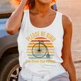 Please Be Kind I'm From The 1900s Penny Farthing Premium Unisex Tank Top