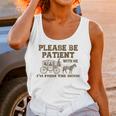 Please Be Patient With Me I'm From The 1900s Retro Horse Unisex Tank Top