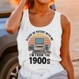 Please Be Patient I'm From The 1900s Retro Vintage Computer Unisex Tank Top Please Be Patient I'm From The 1900s Retro Vintage Computer Unisex Tank Top