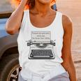 Please Be Patient With Me I'm From The 1900s Typewriter Premium Tri-Blend Unisex Tank Top