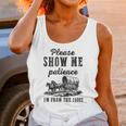 Please Show Me Patience I'm From The 1900s Vintage Horse Unisex Tank Top