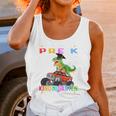Pre k Graduation 2025 Pre-k Kindergarten Graduate Dinosaur Premium Tri-Blend Unisex Tank Top