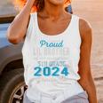 Proud Little Brother Of 5th Grade Graduate 2024 Graduation Premium Unisex Tank Top