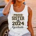 Proud Sister Of A 2024 Graduate Senior Graduation Unisex Tank Top