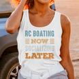 RC Boating Now Minimal Socializing Introvert Vintage Unisex Tank Top RC Boating Now Minimal Socializing Introvert Vintage Unisex Tank Top