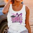 Senior 2027 Class Of 2027 Coquette Girl Pink Graduation 2027 Unisex Tank Top