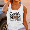 Senior Mom Class Of 2026 Graduation Leopard Coquette Bow Unisex Tank Top
