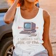 I Survived The Dial-Up Era Retro 90s Nostalgia Premium Tri-Blend Unisex Tank Top I Survived The Dial-Up Era Retro 90s Nostalgia Premium Tri-Blend Unisex Tank Top