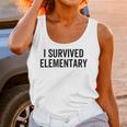 I Survived Elementary Graduation School Student Unisex Tank Top