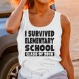 I Survived Elementary School Class Of 2018 Graduation Shirt Unisex Tank Top