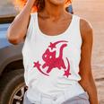 Yk2 Grunge Scary Cat With Shooting Stars 90s Nostalgia Unisex Tank Top