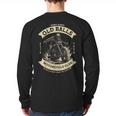 50th Birthday Vintage Motorcycle For Biker Dad Long Sleeve T-Shirt Back Print