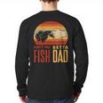 Aquascaping Aquarium Aint No Betta Fish Dad Betta Fish Long Sleeve T-Shirt Back Print