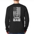 Army Dad Shirt My Son Has Your Back Proud National Guard Dad Long Sleeve T-Shirt Back Print