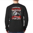Asshole Dad And Smartass Daughter Best Friend For Life Long Sleeve T-Shirt Back Print