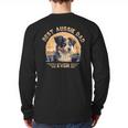 Aussie DAD Australian Shepherd Long Sleeve T-Shirt Back Print