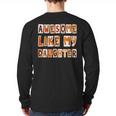 Awesome Like My Daughter For Men Dad Fathers Day Long Sleeve T-Shirt Back Print