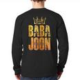 Baba Joon Persian Dad Iran Quote Iranian Fathers Day Long Sleeve T-Shirt Back Print Baba Joon Persian Dad Iran Quote Iranian Fathers Day Long Sleeve T-Shirt Back Print