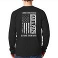 ON Back I Have Two Titles Dad Papa Fathers Day Grandpa Papa Long Sleeve T-Shirt Back Print ON Back I Have Two Titles Dad Papa Fathers Day Grandpa Papa Long Sleeve T-Shirt Back Print