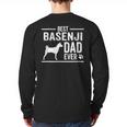 Basenji Dad Best Dog Owner Ever T-Shirt Long Sleeve T-Shirt Back Print