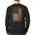Basketball Dad USA US Flag Basketball Men Long Sleeve T-Shirt Back Print Basketball Dad USA US Flag Basketball Men Long Sleeve T-Shirt Back Print