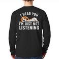 Beagle For Men Women Dad Mom Beagle Dog Lovers Long Sleeve T-Shirt Back Print