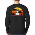 Best Bunny Dad Ever Rabbit Jumper Dad Long Sleeve T-Shirt Back Print
