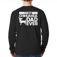 Best Chihuahua Dad Ever t Shirt For Men Dog Father Gift Idea Long Sleeve T-Shirt Back Print Best Chihuahua Dad Ever t Shirt For Men Dog Father Gift Idea Long Sleeve T-Shirt Back Print