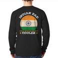 Best Indian Dad Ever Father's Day India Flag Pride Long Sleeve T-Shirt Back Print Best Indian Dad Ever Father's Day India Flag Pride Long Sleeve T-Shirt Back Print