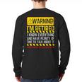 Best Retirement Novelty For Men Women Dad Grandpa Retirement Long Sleeve T-Shirt Back Print