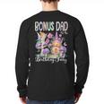 Bonus Dad Of The Birthday Fairy 1St Birthday Girl Party Long Sleeve T-Shirt Back Print