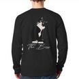 Boss Tuxedo Cat Lovers Tee Shirt For Mom Dad Long Sleeve T-Shirt Back Print