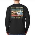 Budgie Dad Bird Lover Father Animal Enthusiast Bird Guy Long Sleeve T-Shirt Back Print