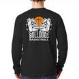 Bulldogs Basketball Shirt Basketball Mom Dad Players Tshirt Long Sleeve T-Shirt Back Print