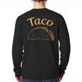 Burrito Taco Taquito Dad Mom Child Baby Matching Family Long Sleeve T-Shirt Back Print Burrito Taco Taquito Dad Mom Child Baby Matching Family Long Sleeve T-Shirt Back Print