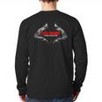 Call Of Daddy Parenting Ops Shirt Gamer Dad Long Sleeve T-Shirt Back Print