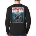 Cane Corso Jowls Top Drool Burger Dog Mom Dog Dad Long Sleeve T-Shirt Back Print