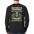 Cement Worker Life Concrete Finisher Dad Father Long Sleeve T-Shirt Back Print