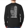 Cheer Dad Bodyguard Family Father Cheerleader Squad Long Sleeve T-Shirt Back Print