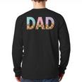 Dad Of 1st First Birthday Girl Ice Cream Long Sleeve T-Shirt Back Print