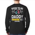 Dad To Be 2026 Loading Dad Est 2026 Promoted To Daddy Long Sleeve T-Shirt Back Print
