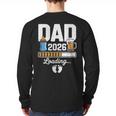 Dad 2026 Loading Expecting New Baby Announcement Men Long Sleeve T-Shirt Back Print