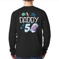 My Dad Is 50 Years Daddy Father 50th Years Birthday Long Sleeve T-Shirt Back Print