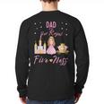Dad 5th Birthday Her Royal Fiveness Princess Matching Long Sleeve T-Shirt Back Print