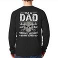 Dad Airplane Plane Aviation Aircraft Mechanic Long Sleeve T-Shirt Back Print Dad Airplane Plane Aviation Aircraft Mechanic Long Sleeve T-Shirt Back Print