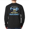My Dad Is Awesome Fathers Day Shirt From Son Daughter Wife Long Sleeve T-Shirt Back Print My Dad Is Awesome Fathers Day Shirt From Son Daughter Wife Long Sleeve T-Shirt Back Print